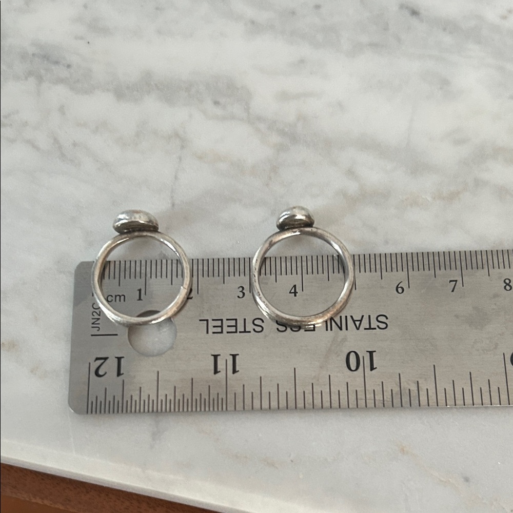 Chic Silver Ring Duo - image 6